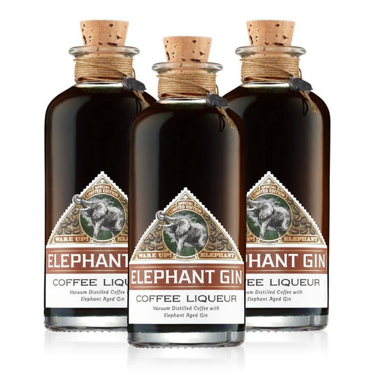 Elephant Gin Coffee Liqueur Bundle (Pack of 3) - Save 10%