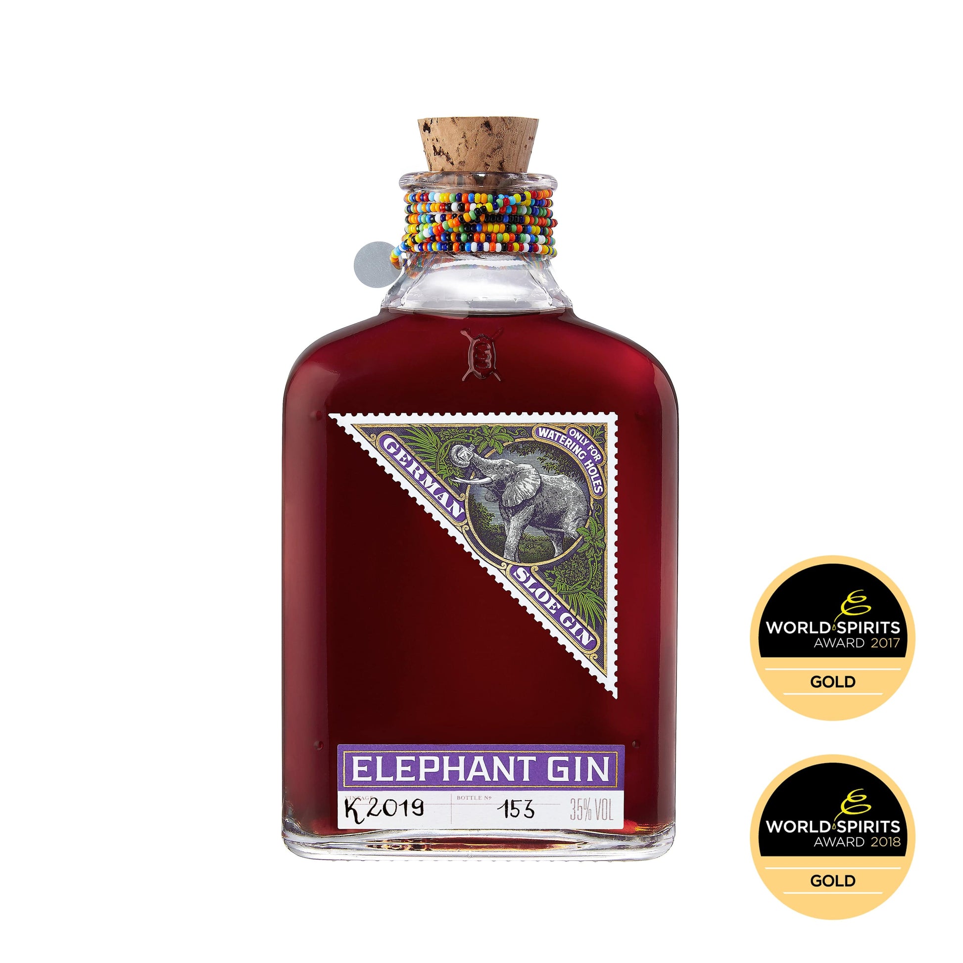 Elephant Sloe Gin Map Gift Box