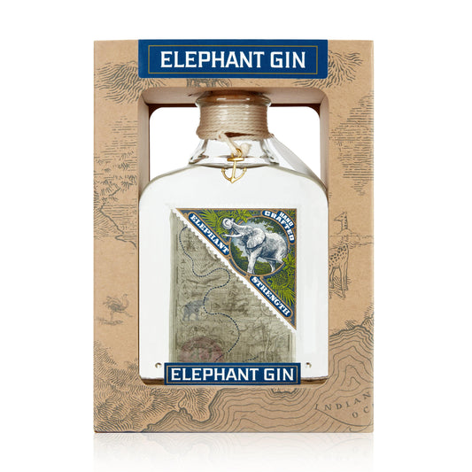 Elephant Strength Gin Map Gift Box
